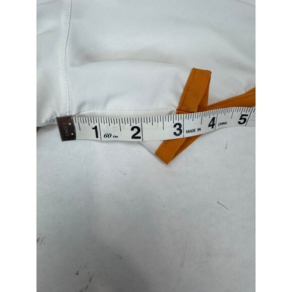 Retro Nike Tempo Running Shorts White University Gold - Size XL - Picture 5 of 9